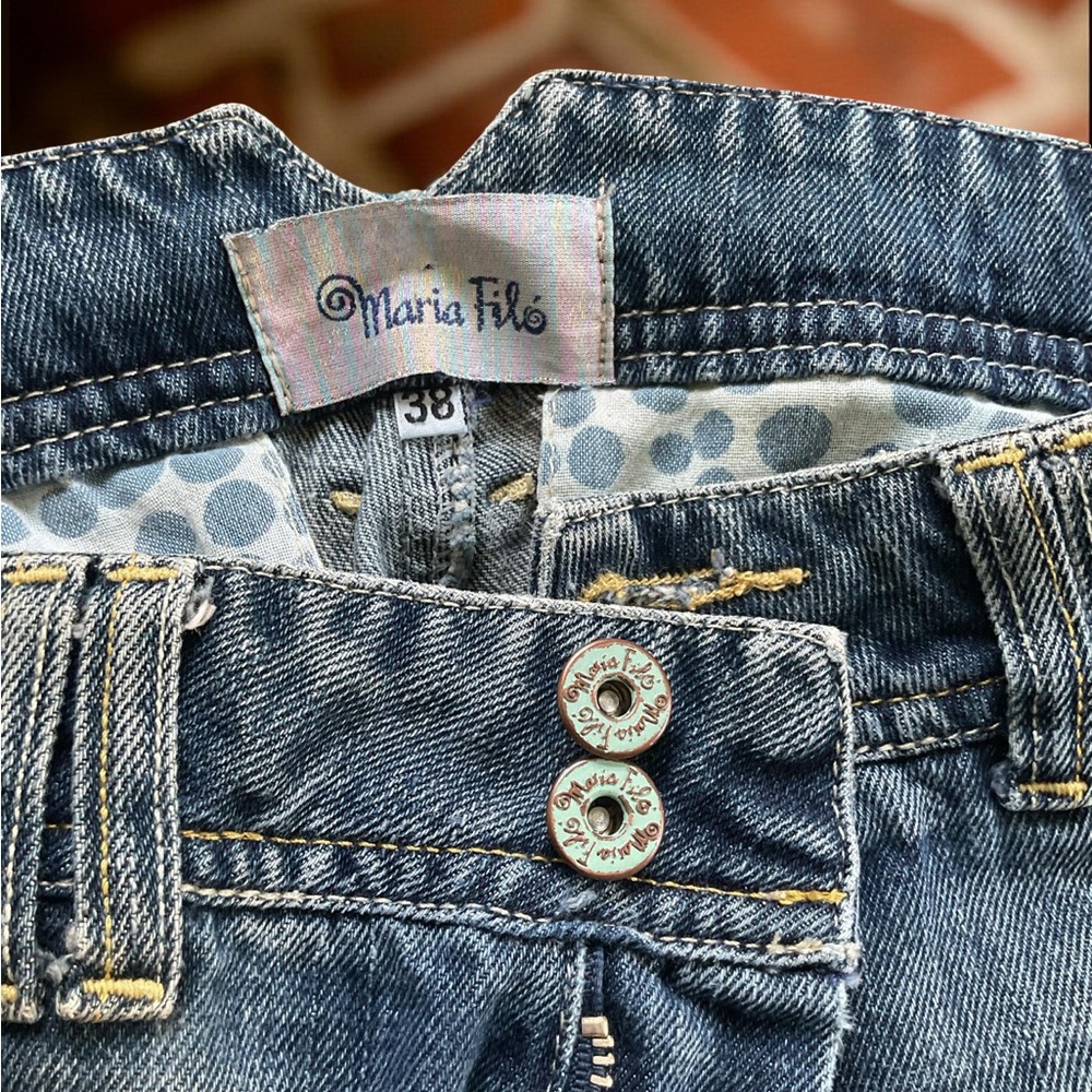 Classic Blue Straight Leg Jeans